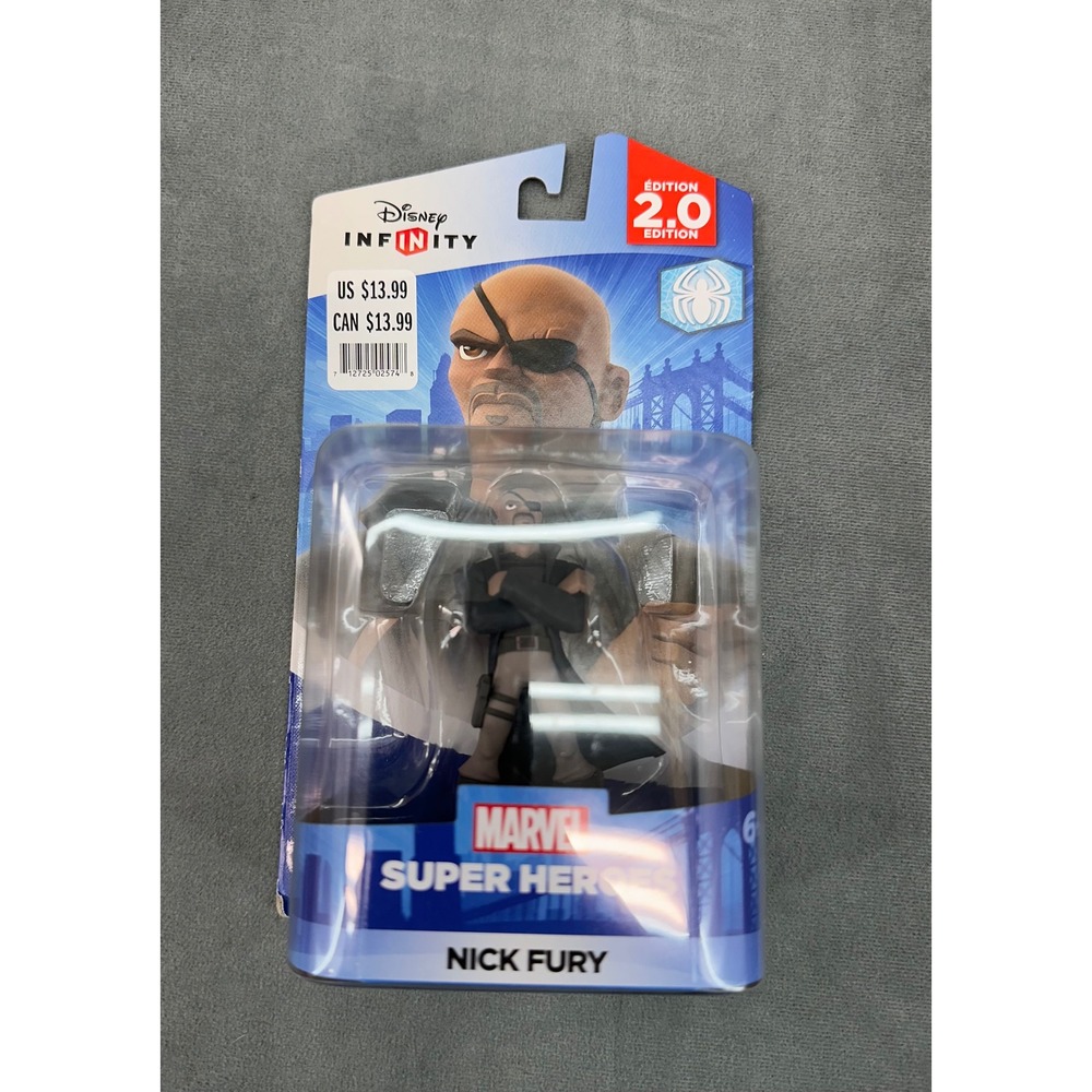 Disney Infinity 2.0 Marvel Super Heroes Nick Fury Figure New Sealed 1814LG